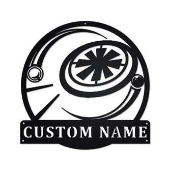 Personalized Frisbee Metal Sign | Frisbee Metal Wall Art | Frisbee Metal wall Decor | Frisbee Lover Gift | Frisbee Lover | Frisbee - Thegiftio UK