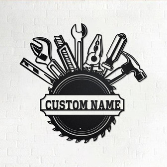 Personalized Handyman Metal Sign | Handyman Metal Wall Art | Handyman Metal wall Decor | Handyman Gift | Handyman Custom | Handyman - Thegiftio UK