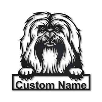 Personalized Havanese Dog Metal Sign Art | Custom Havanese Dog Metal Sign | Father&#39;s Day Gift | Pets Gift | Birthday Gift - Thegiftio UK
