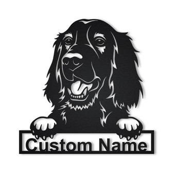 Personalized Irish Setter Dog Metal Sign Art | Custom Irish Setter Dog Metal Sign | Birthday Gift | Animal Funny - Thegiftio