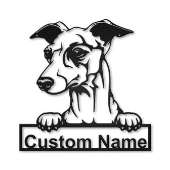 Personalized Italian Grayhound Dog Metal Sign Art | Custom Italian Grayhound Dog Metal Sign | Birthday Gift | Animal Funny - Thegiftio UK