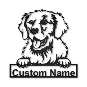 Personalized Kuvasz Dog Metal Sign Art | Custom Kuvasz Dog Metal Sign | Birthday Gift | Animal Funny | Father&#39;s Day Gift - Thegiftio UK