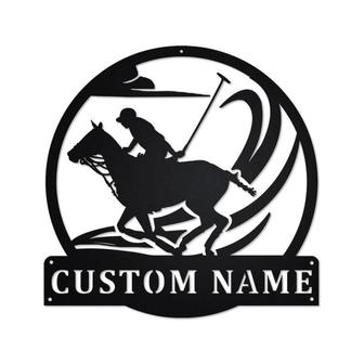 Personalized Polo Sport Metal Sign |Polo Sport Metal Wall Art | Polo Sport Metal wall Decor | Polo Sport Lover Gift | Custom Polo Sport - Thegiftio UK