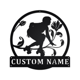 Personalized Roller Derby Metal Sign | Roller Derby Metal Wall Art | Roller Derby Metal wall Decor | Roller Derby Lover Gift | Roller Derby - Thegiftio UK