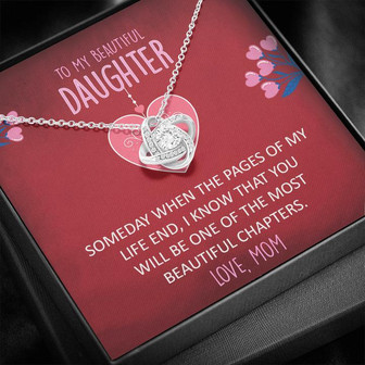 Love Knot Necklace | Gift For Daughter - Thegiftio UK