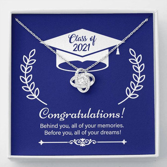Love Knot Necklace | Personalized Gift For Graduation! - Thegiftio UK