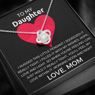 Love Knot Necklace | Special Gift For Your Daughter!  - Thegiftio UK