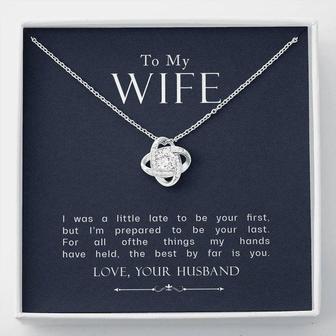 Prepared To Be Your Last - Love Knot Necklace - Thegiftio UK