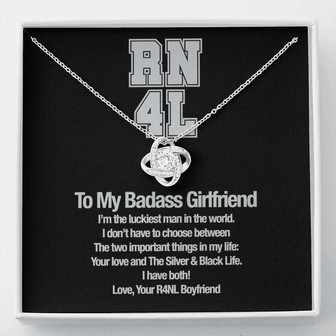 Rn4l Girlfriend Love Knot Necklace - Thegiftio UK