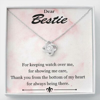 Sister Necklace, Friend Necklace, To My Bestie Necklace, Keeping Watch, Gift For Friends, Bff, Friendship, Best Friend - Thegiftio