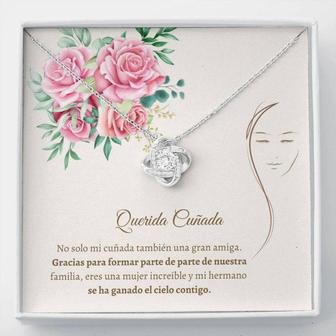 Sister Necklace, Sweet Cunada Necklace , Latina Sister In Law Necklace , Spanish Woman Gift - Thegiftio UK