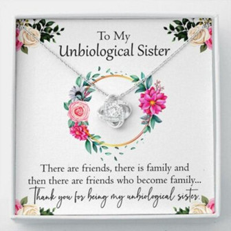 Sister Necklace, Unbiological Sister Necklace, Gift For Best Friend Soul Sister Bridesmaid Bff Sister In Law - Thegiftio UK