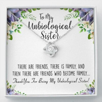 Sister Necklace, Unbiological Sister Necklace, Gift For Best Friend Soul Sister Bridesmaid Bff Sister In Law - Thegiftio UK