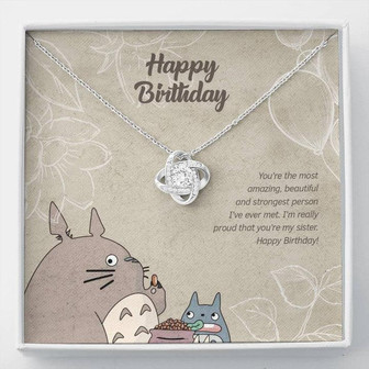 Sister's Love - Love Knot Necklace - Thegiftio UK