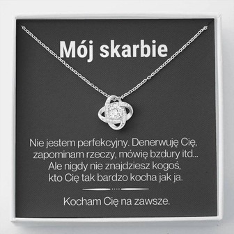 "Skarbie" Love Knot Necklace In Turkish  - Thegiftio UK