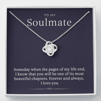 Soulmate - Love Knot Necklace - Thegiftio UK
