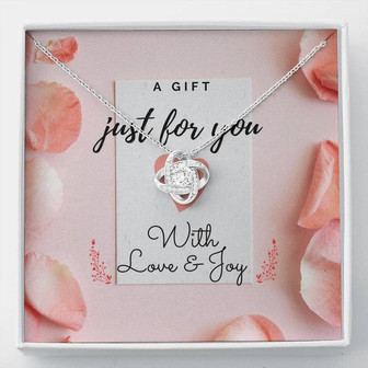Stella Allure Love Knot Necklace - Thegiftio UK