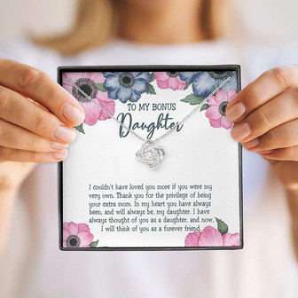 Stepdaughter Necklace, Bonus Daughter Necklace , Necklace With Gift Box - Thegiftio UK