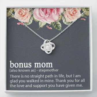 Stepmom Necklace, Bonus Mom Gift Necklace, Unbiological Mom Gift, Stepmom, Stepmother - Thegiftio UK