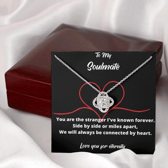 Stranger I've Known Forever Love Knot Necklace - Thegiftio UK