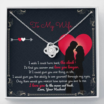 Surprise Your Wife With This Beautiful Love Knot Necklace! - Thegiftio UK