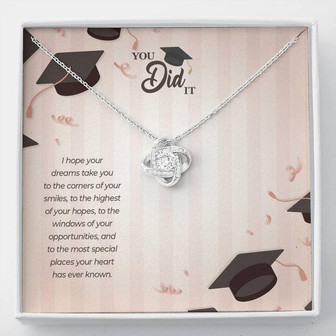 Taking You To Your Dreams - Love Knot Necklace - Thegiftio UK