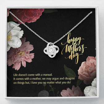 Thank You For Being In My Life! Mother's Day Edition - Love Knot Necklace - Thegiftio UK