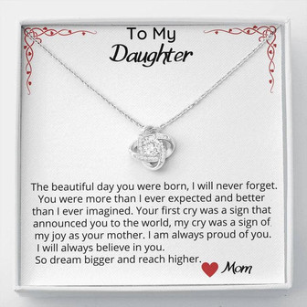 The Beautiful Day - Love Knot Necklace - Thegiftio UK