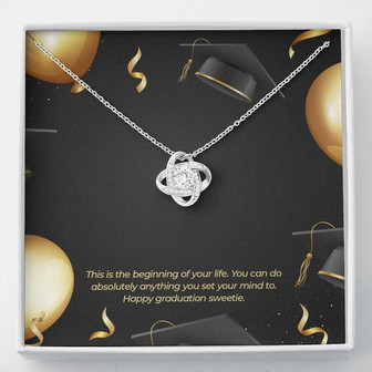 The Beginning Of Your Journey - Love Knot Necklace - Thegiftio UK
