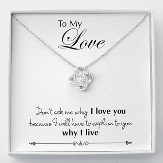 The Love Knot Necklace Of Two Souls - Thegiftio UK