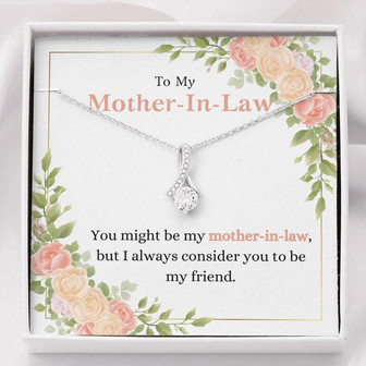 To Mother In Law - Love Knot Necklace For Gift - Thegiftio UK