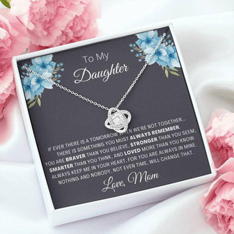To My Daughter - Love Knot Necklace - Thegiftio UK