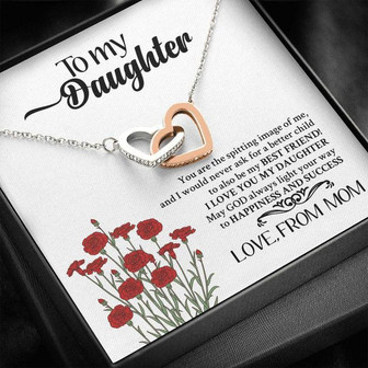 To My Daughter | Love Knot Necklace - Thegiftio UK