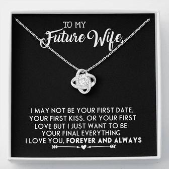 To My Future Wife: Love Knot Necklace - Thegiftio UK