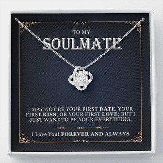 To My Girlfriend - Love Knot Necklace - Thegiftio UK