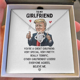 To My Girlfriend | You Are Very Special❤️Love Knot Necklace - Thegiftio UK