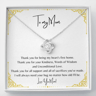 To My Mom - Love Knot Necklace - Thegiftio UK