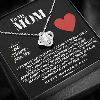 To My Mom - Love Knot Necklace - Thegiftio UK