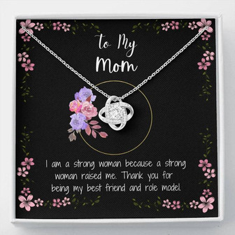 To My Mom - Love Knot Necklace - Thegiftio UK