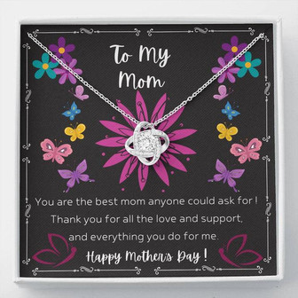 To My Mom - Love Knot Necklace - Thegiftio UK