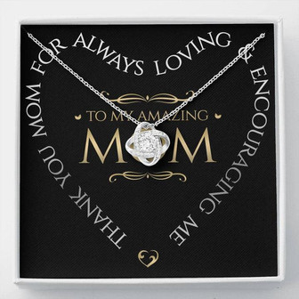To My Mom - Love Knot Necklace - Thegiftio UK