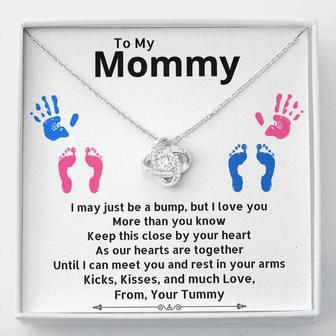 To My Mommy - Love Knot Necklace - Thegiftio UK