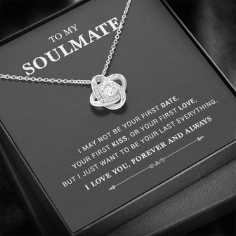 To My Soulmate - Love Knot Necklace - Thegiftio UK