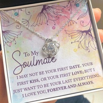 To My Soulmate - The Love Knot Necklace - Thegiftio UK