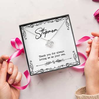 To My Stepmom Necklace, Thank You Mom Necklace Step Mom - Thegiftio UK