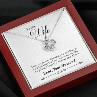 To My Wife Love Knot Necklace - Thegiftio UK
