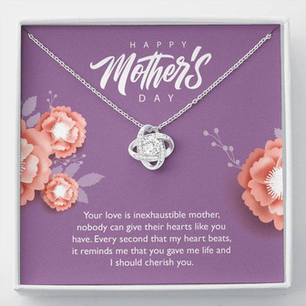 To The Best Mom - Love Knot - Necklace - Thegiftio