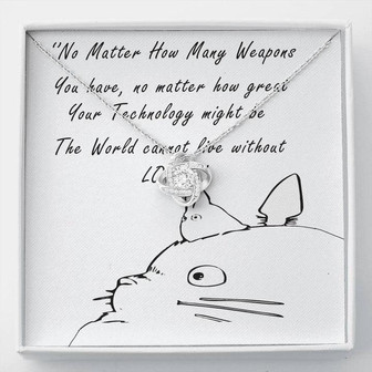 Totoro - No Matter What - Love Knot Necklace - Thegiftio UK