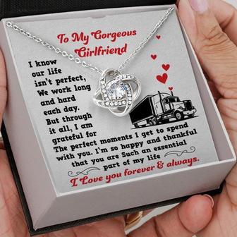 Trucker's Girlfriend - Love Knot Necklace - Thegiftio UK