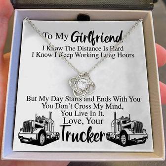 Trucker's Girlfriend - Love Knot Necklace - Thegiftio UK